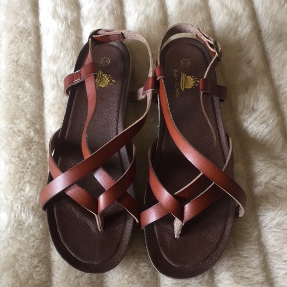 Aloha Island Shoes | Brown Sandal | Poshmark
